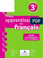 G MesapprentissagesenFrancais3eAP2019 PDF