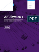 Ap Physics 1 Course and Exam Description PDF