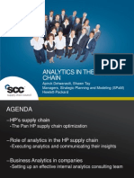 1-Analytics in The HP Supply Chain