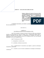 Decreto #20.239, de 26 de Abril de 2019