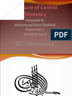 Measure of Centrel Tendency