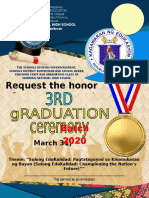 Samboan National High School Graduation 2020 Theme Sulong EduKalidad Championing Future