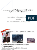 Irak Počas Vlády Saddáma Hussajna - Operácia Desert Storm