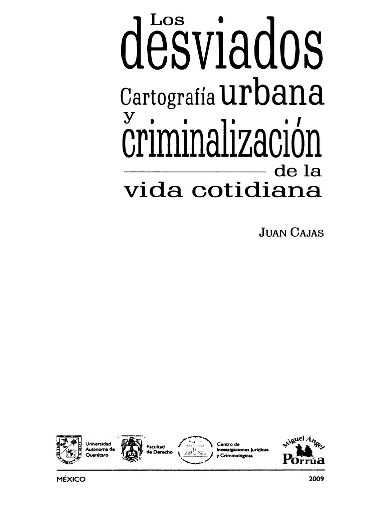 Como Saber Si Mis Llamadas Estan Desviadas Cajas Juan - Los Desviados - Cartografia Urbana Y Criminalizacion de La  Vida Cotidiana | PDF | Criminología | Thomas Hobbes