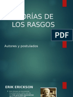 Teorías de Los Rasgos