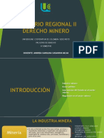 Seminario Regional Ii Derecho Minero Intruducciòn PDF