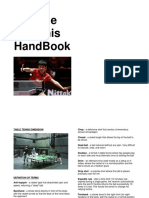 Table Tennis Handbook: A Guide to Equipment, Skills, and Strategy