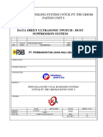 Data Sheet Ultrasonic Switch - DSS