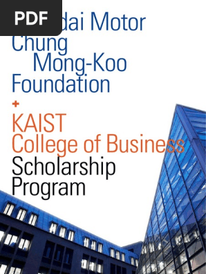 Hyundaimotor Kcb Scholarship Program