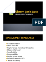 9 - Sistem Basis Data - Manajemen Transaksi PDF