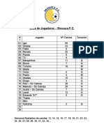 Lista de Jogadores