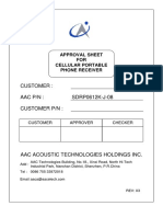 Spec For SDRP0612K-J-08 (X3)