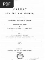 1866 Cathay and The Way Thither Vol 1 by Henry Yule S PDF