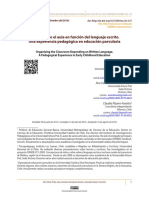 Dialnet OrganizandoElAulaEnFuncionDelLenguajeEscrito 5618898 PDF