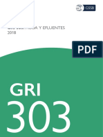 Spanish Gri 303 Water and Effluents 2018