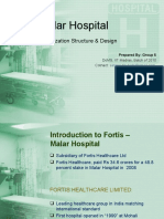 Malar Hospital: Organization Structure & Design