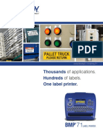 BMP71 Printer Brochure