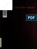 Notes on Temple Organ