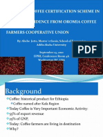 Analysis of Coffee Certification Scheme in Ethiopia Evidence From Oromia Coffee Farmers Cooperative Union
