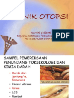 TEKNIK DAN PROSEDUR OTOPSI