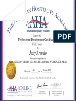 AHA-Certificate