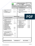 CHECK LIST TURBOS  CT-SA-IO-002