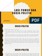 Sosio-Politik Sebagai Parameter Power
