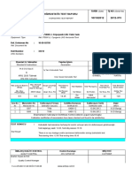 Hidrostatik Test Raporu