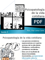 Piscopatología de La Vida Cotidiana