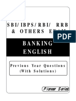 Bank Cloze Test PDF