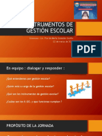 Instrumentos de Gestión Escolar