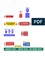 Construction Safety Signages