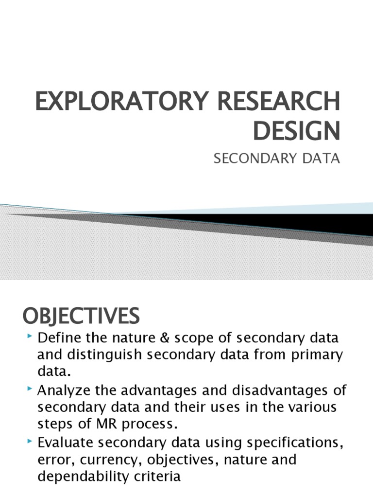Exploratory Research Design Arun | PDF | Survey Methodology | Databases