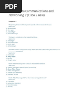 IT212 - Data Communic5ations and Networking 2 (Cisco 2 New)