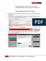 Tutorial Mendapatkan EPP Code