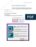 Introduction To ModelSim and Verilog HDL PDF