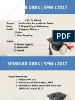 Seminar Didik SPM 2017