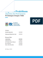 Algoritma dan Pemrograman Perulangan dengan while