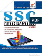 Disha SSC Mathematics Guide PDF