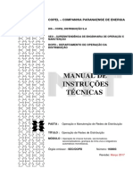 Manual de Instruções Técnicas