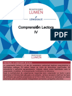 4.11 Comprensión Lectora IV