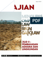 Mengupas Omnibus Law Bikin Ga (K) Law Jilid II Pembahasan Agraria Dan Lingkungan