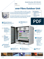 Outdoor RF enclosure for weatherproof antenna distribution