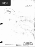 鬼*族様 NSX サービスマニュアル 95-5 鬼*族様 NSX サービスマニュアル 95-5 Yahoo!オークション