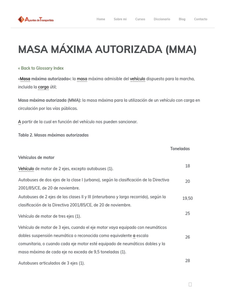 masa-m-xima-autorizada-mma-apuntes-de-transportista-pdf