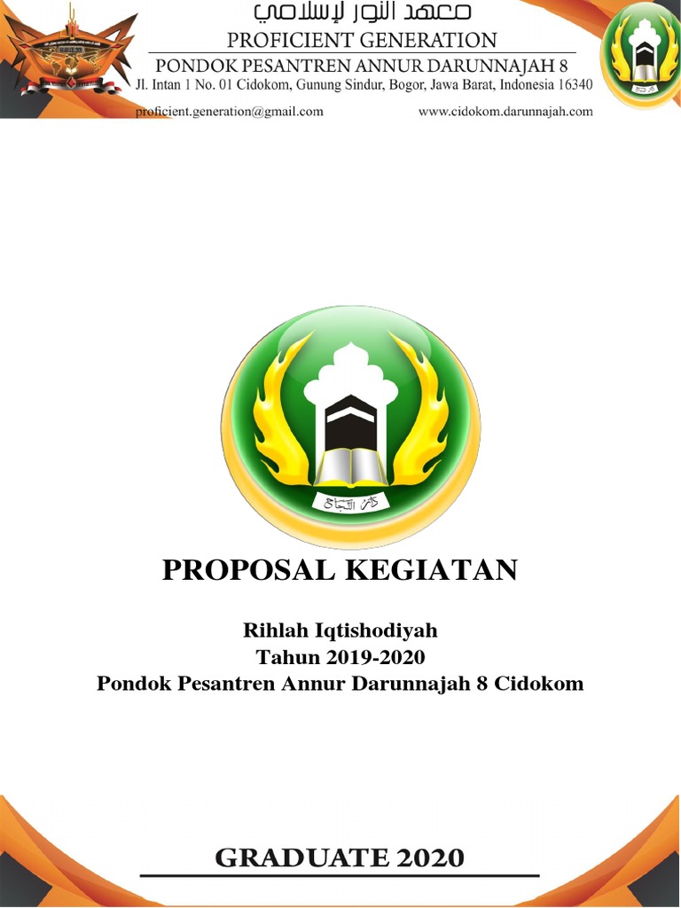 Proposal Rihlah Iqtishodiyah 2020 | PDF