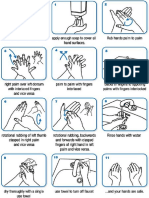 How To Wash Hands-2 - Hand-washing technique with soap and water