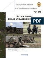 PD4-015 Táctica. Empleo de Las U de Morteros PDF