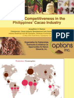 Cacao Industry by Josephine Ramos Chair Cacao Industry Development Sub Committee DA PCAF