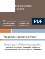 Bab 7. MENGIDENTIFIKASI SEGMEN